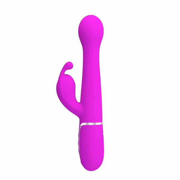 Vibromasseur Rabbit 4-en-1 avec va-et-vient Dejon de Pretty Love