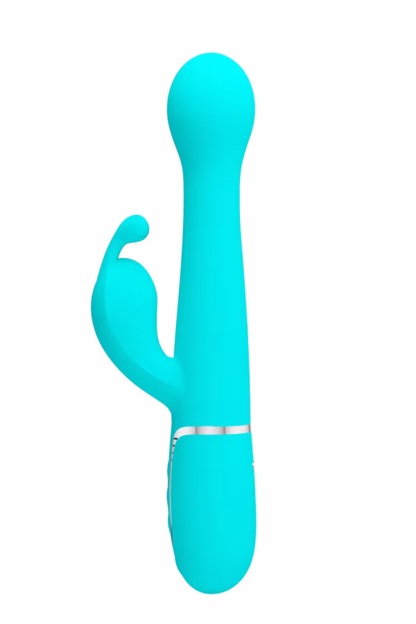 Vibromasseur Rabbit 4-en-1 avec va-et-vient Dejon de Pretty Love