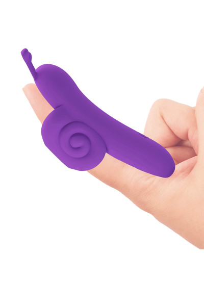 Doigt vibrant escargot stimulateur de clitoris