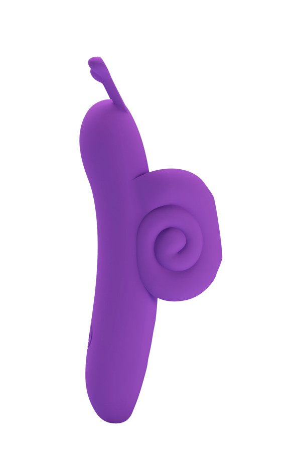 Doigt vibrant escargot stimulateur de clitoris