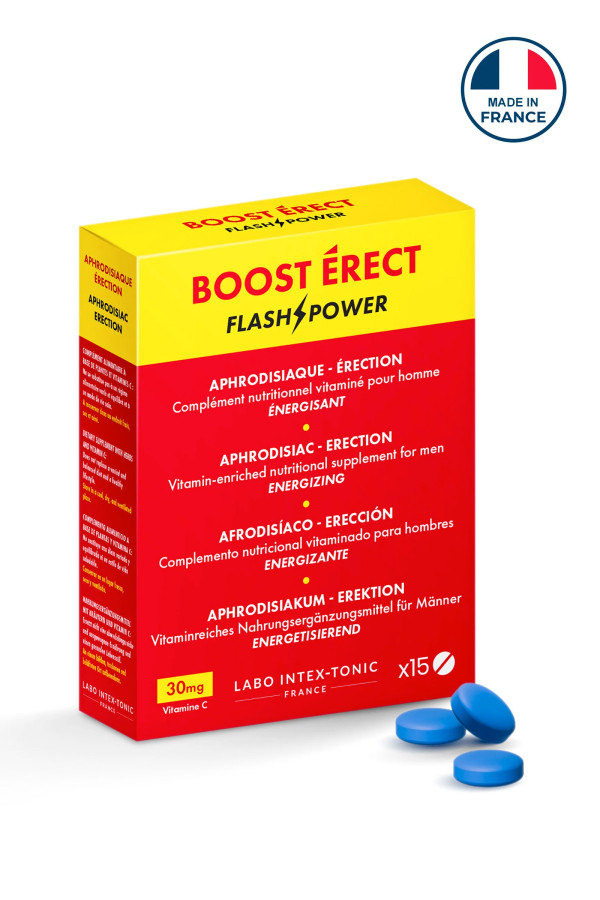 Stimulant homme Boost Erect 15 comprimés