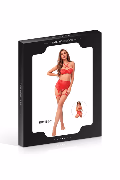 Ensemble 3 pièces façon harnais de Paris Hollywood 