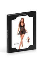 Nuisette transparente avec string