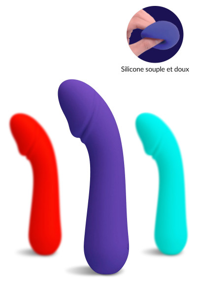 Cetus, vibromasseur spécial point G en silicone super soft