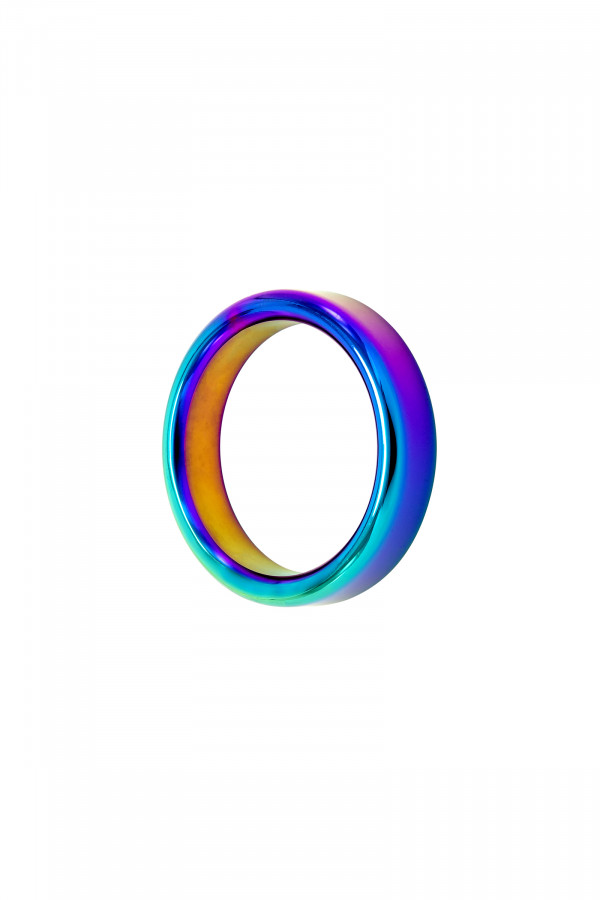 Cockring en acier inoxydable Rainbow 38mm pas cher