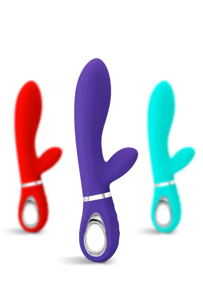 Thomas, vibromasseur rabbit point-G en silicone super soft