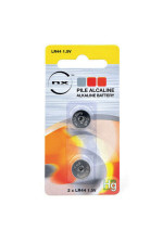 Pack de 2 piles bouton LR44 alcaline