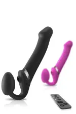Strap-on Multi Orgasm, gode ceinture sans harnais télécommandé
