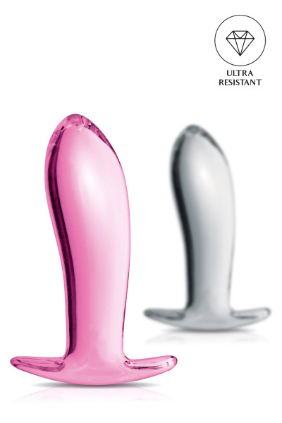 Glossy n°20, plug anal arrondi en verre