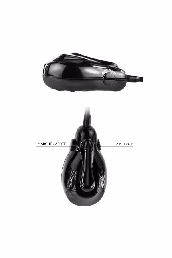 Gode vibrant gonflable et automatique