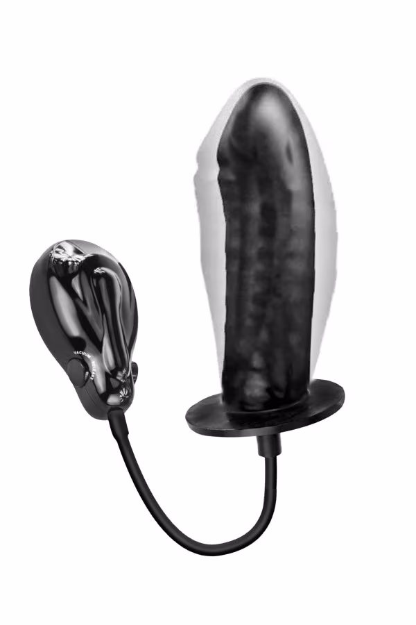 Gode vibrant gonflable et automatique