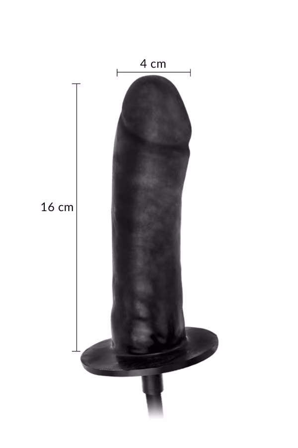 Gode vibrant gonflable et automatique