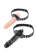 Bâillon double gode réalistes
