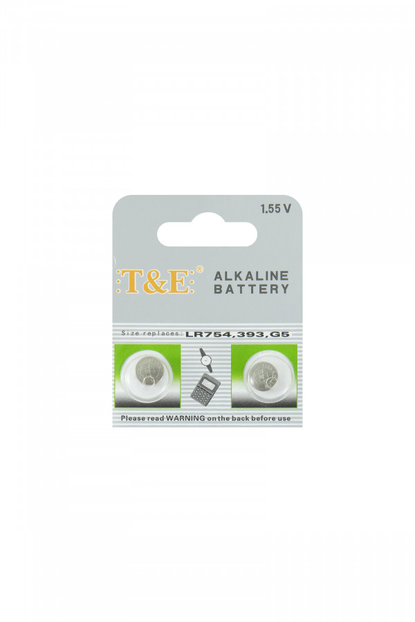 Lot de 2 piles boutons 393 LR48 SR754