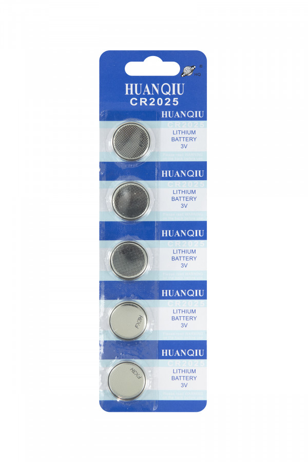 Lot de 5 piles CR2025