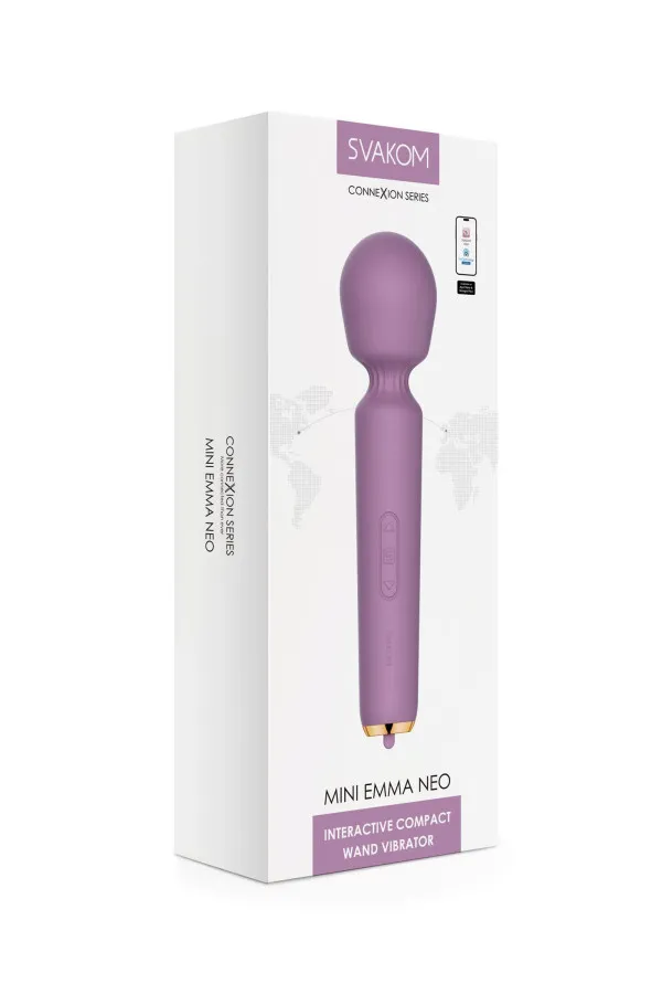 Svakom Emma Neo Mini vibromasseur Magic Wand connecté