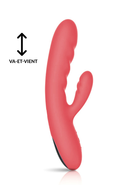 Avery, vibromasseur rabbit avec va-et-vient