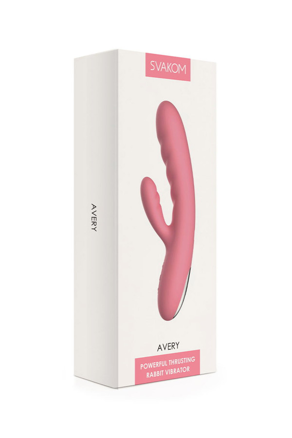 Avery, vibromasseur rabbit avec va-et-vient