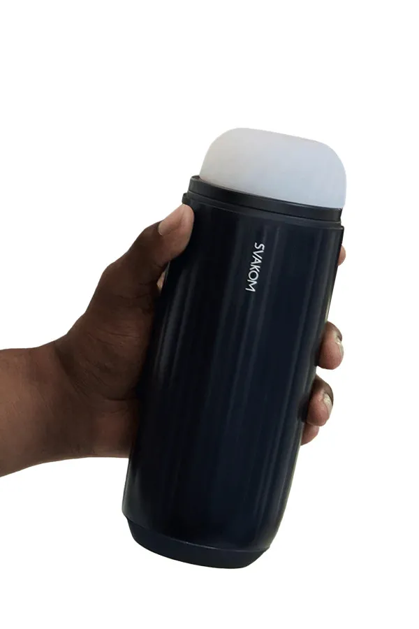 Svakom Sam Neo 2 Masturbateur vibrant connecté avec succion
