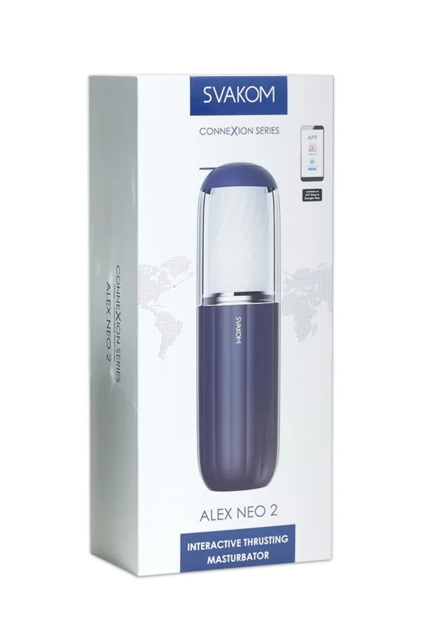 Masturbateur connecté avec va-et-vient Alex Neo 2 de Svakom