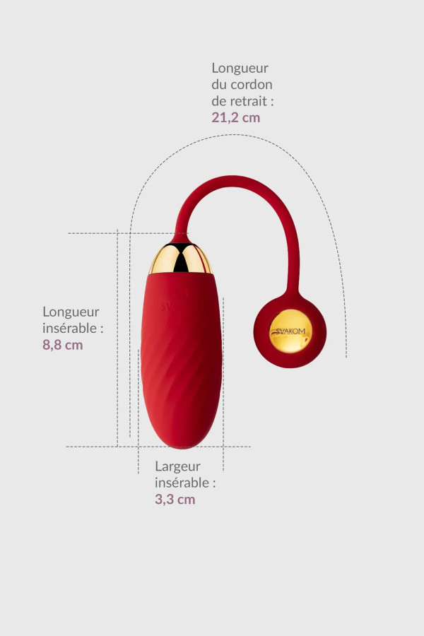 Ella Neo, œuf vibrant connecté et interactif