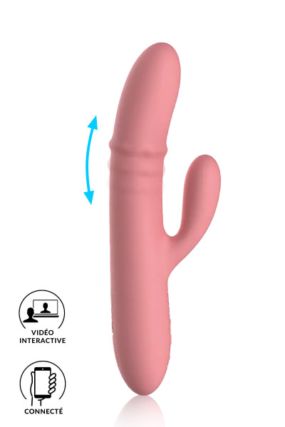 Mora Neo, vibromasseur rabbit connecté avec va-et-vient