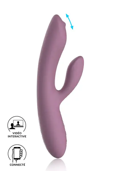 Trysta Neo, vibromasseur Rabbit point G connecté