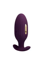 Jefferson, plug anal vibrant connecté à électro-stimulation