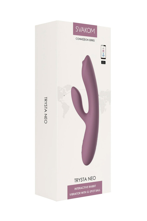 Trysta Neo, vibromasseur Rabbit point G connecté