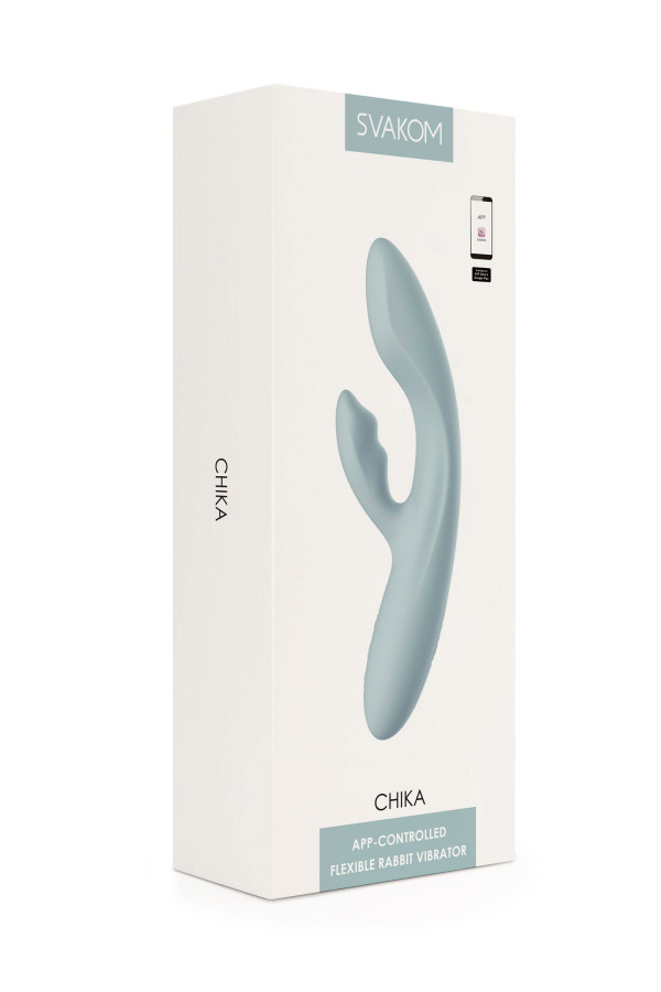 Chika, vibromasseur Rabbit point G connecté et chauffant