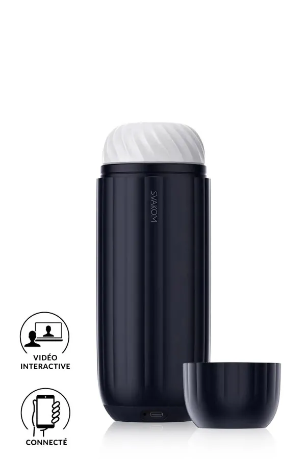 Svakom Sam Neo 2 Masturbateur vibrant connecté avec succion