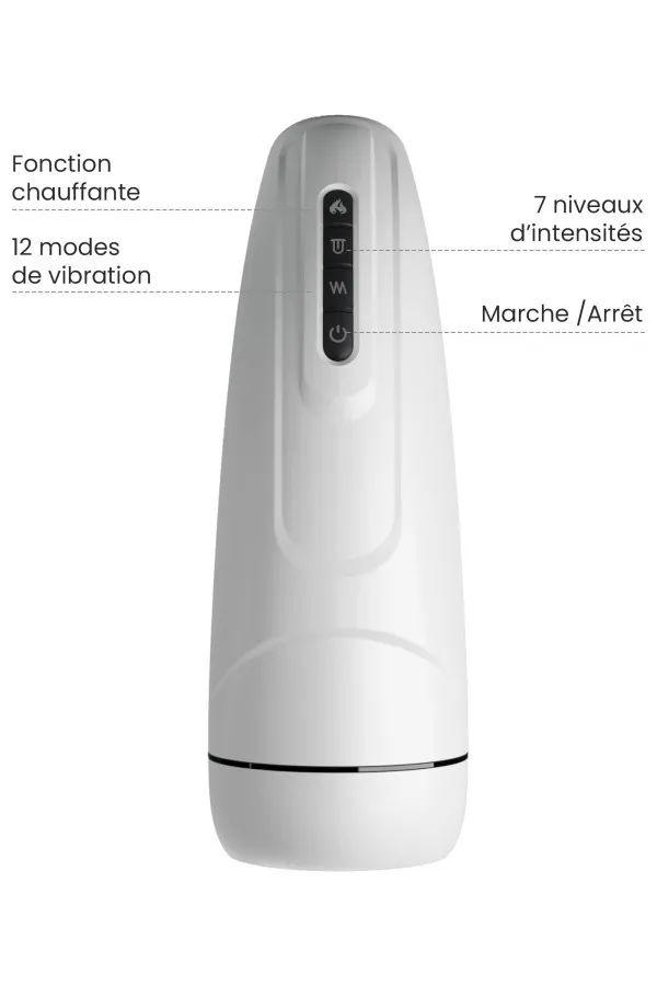 Masturbateur vibrant et chauffant Marissa de Pretty Love