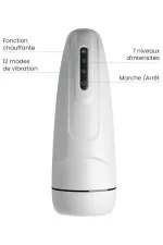 Masturbateur vibrant et chauffant Marissa