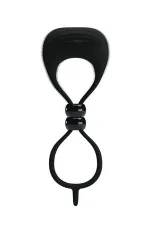 Locker, double cockring vibrant réglable