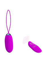 Oeuf vibrant à télécommande sans fil violet
