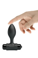 Plug anal vibrant en silicone