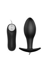 Plub vibrant en silicone avec télécommande