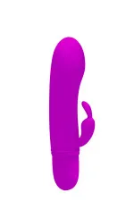 Caesar - Mini vibromasseur rabbit en silicone avec tête point G