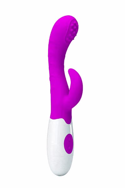 Vibromasseur Rabbit Doigt Pretty Love : Vibrations & Ondulations Sensuelles