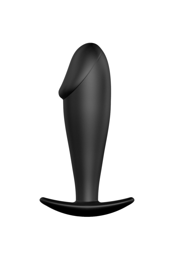 Plug anal vibrant forme pénis avec télécommande