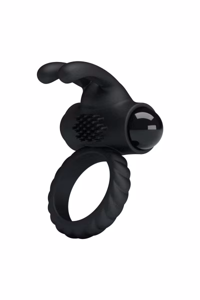 Cockring Vibrant Duo Rabbit - Stimulation Puissante | Pretty Love