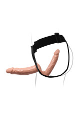 Ultra, double gode ceinture avec pénis réalistes
