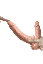 Ultra, double gode ceinture avec pénis réalistes