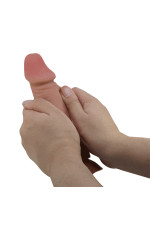 Gode ventouse réaliste à squelette 19,4 cm