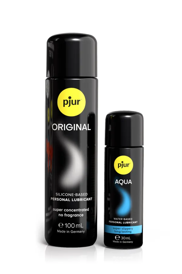 Pack anniversaire lubrifiants Pjur Original 100ml et Pjur Aqua 30ml