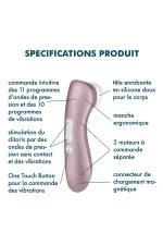 Satisfyer pro 2+ Stimulateur clitoridien