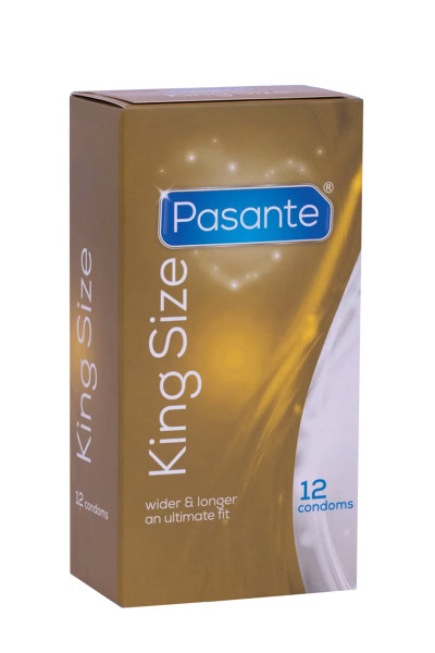 Boîte de 12 préservatifs en latex King Size