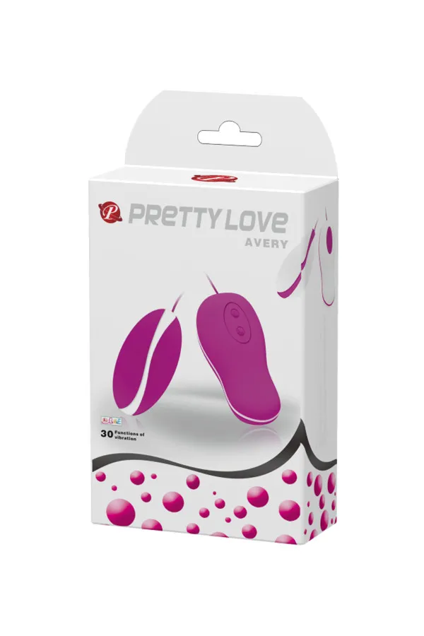 Oeuf Vibrant Avery - 30 Modes, Télécommande Filaire | Concorde Love