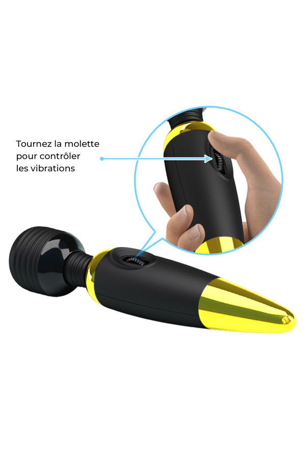 Power Wand - Vibromasseur Magic Wand Pretty Love pour Plaisir Solo ou Duo