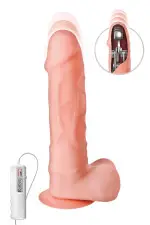 Magic Ram, gode ventouse réaliste vibrant 21cm